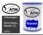 Preview: Volkswagen, Dolomitgrau Metallic 2C, LV7U: 500ml Lackdose, von ATW Autoteile West.